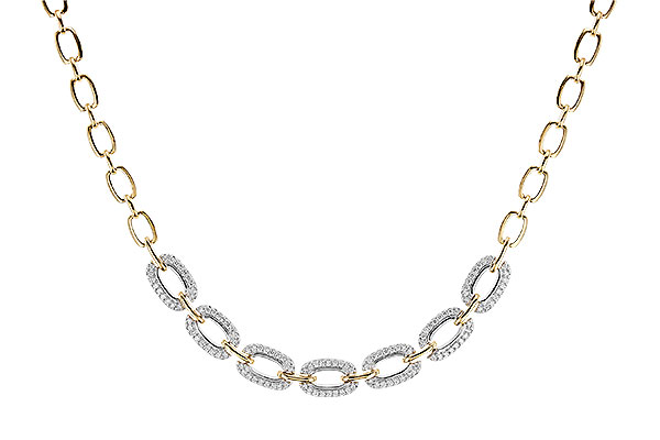 B283-19842: NECKLACE 1.95 TW (17 INCHES)