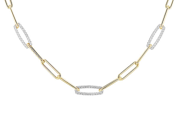 C283-18997: NECKLACE .75 TW (17 INCHES)