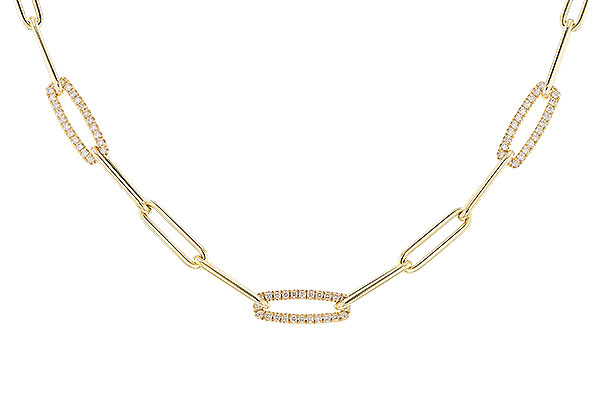 C283-18997: NECKLACE .75 TW (17 INCHES)