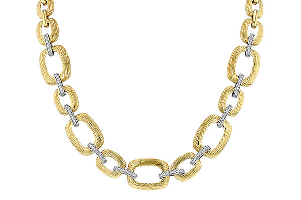 H015-91714: NECKLACE .48 TW (17 INCHES)