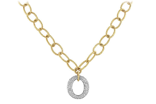 H199-56214: NECKLACE 1.02 TW (17 INCHES)