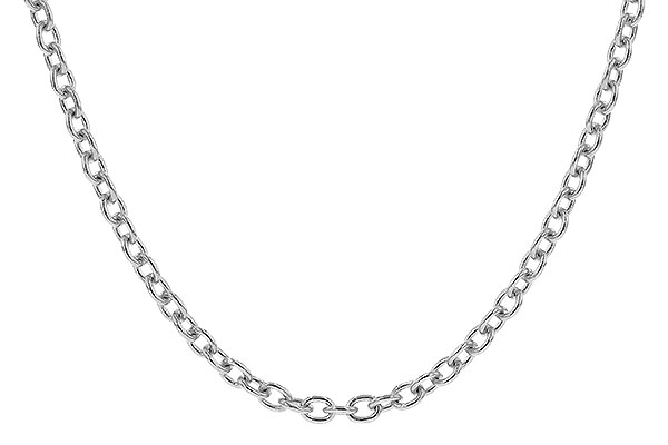 H283-25305: CABLE CHAIN (20IN, 1.3MM, 14KT, LOBSTER CLASP)