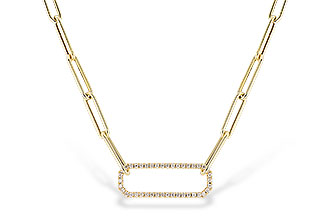 L283-18996: NECKLACE .50 TW (17 INCHES)