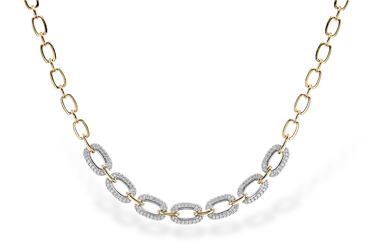 B283-19842: NECKLACE 1.95 TW (17 INCHES)