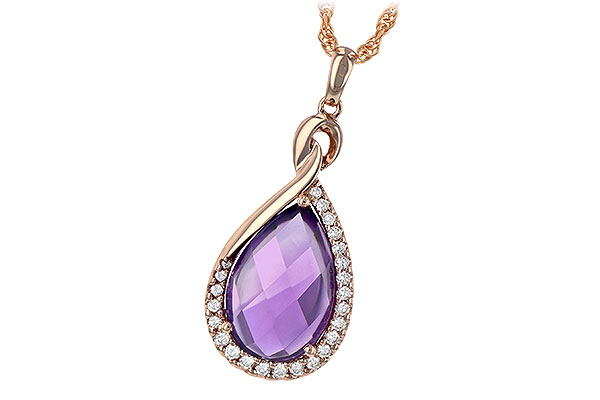 D198-72633: NECK 3.91 AMETHYST 4.10 TGW