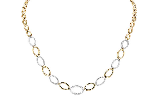 H283-27123: NECKLACE 1.00 TW (17")